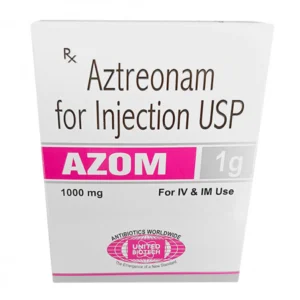 Азтреонам ИМПОРТ (Индия) :: Azom порошок для инъекций 1г 1фл./уп