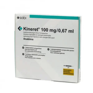 Кинерет (Анакинра) р-р для ин. 100мг (150мг/мл) 0.67мл №7