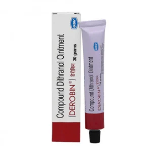 Дитранол Derobin (аналог Миканол, Псоракс, Антралин) мазь 1,15% 30г