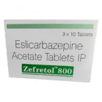 Эсликарбазепин Эксалиеф :: Zefretol табл. 800 мг №30